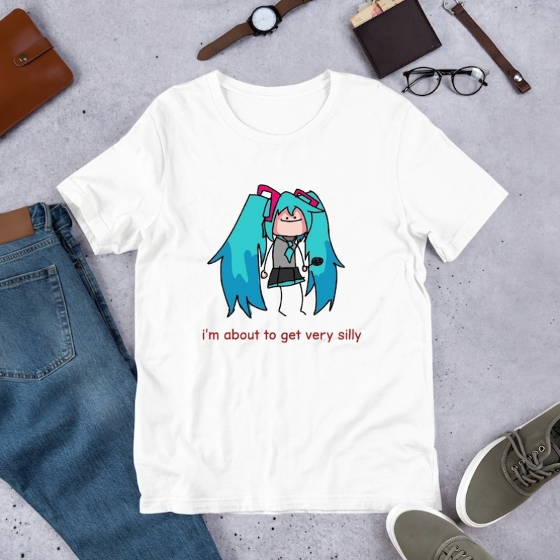 Summer Clothing Cartoon - 2026 Cute Cartoon Hatsune miku T-Shirt