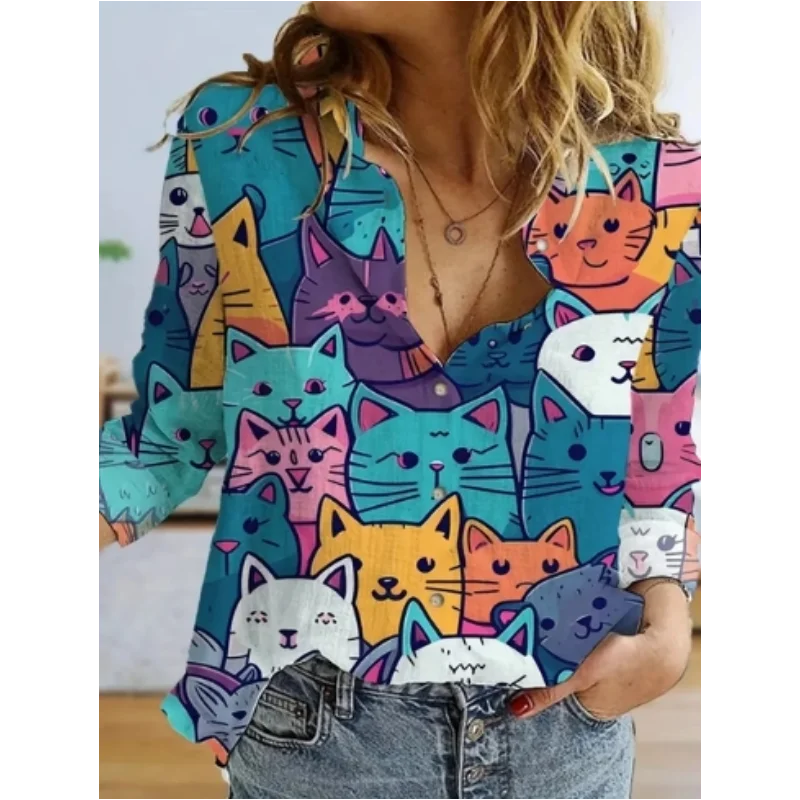 Summer Clothing Cartoon - Autumn Women Clothing Cute Animal Prints