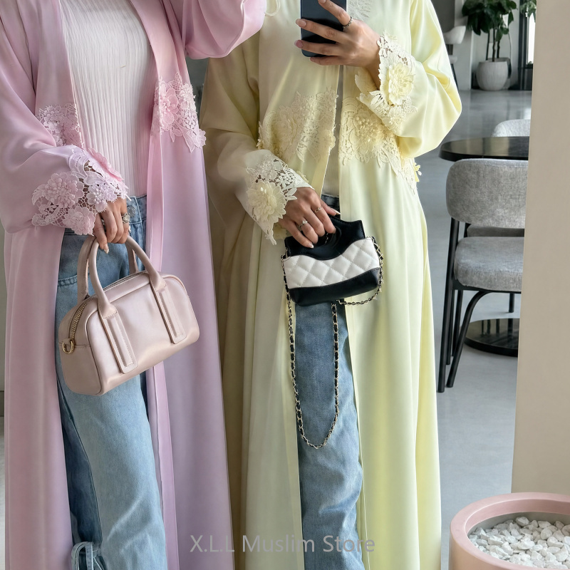 2026 Embroidered Floral Muslim - Summer Clothing Hijab recension och pris