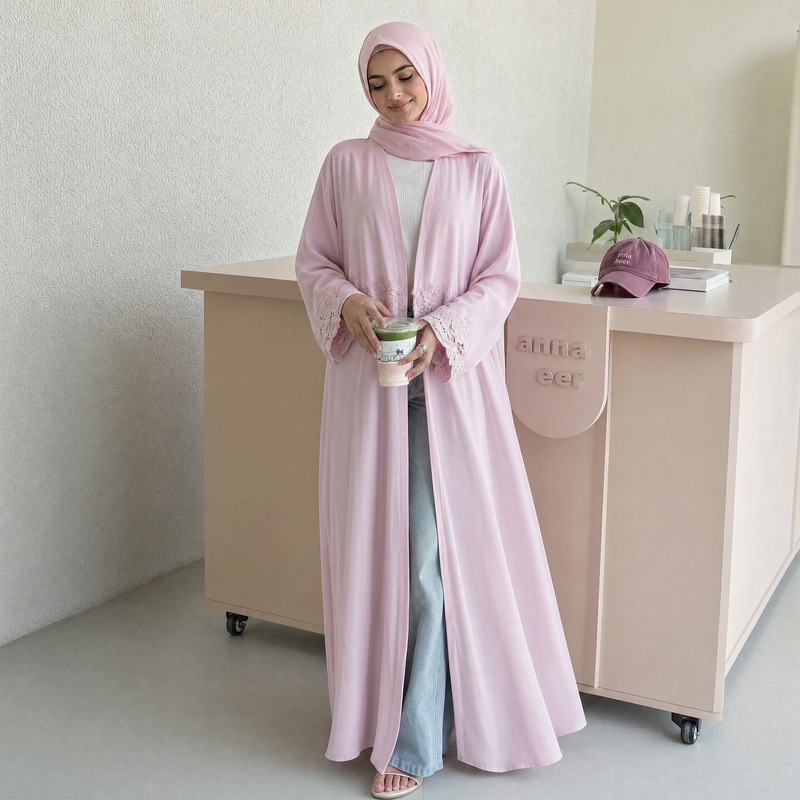2026 Embroidered Floral Muslim - Summer Clothing Hijab recension och pris