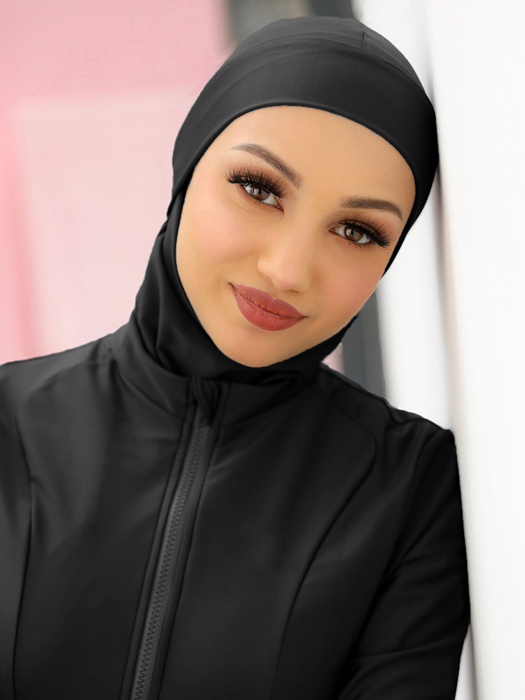 Muslim Plain Swim Bathing Hija - Summer Clothing Hijab recension och pris