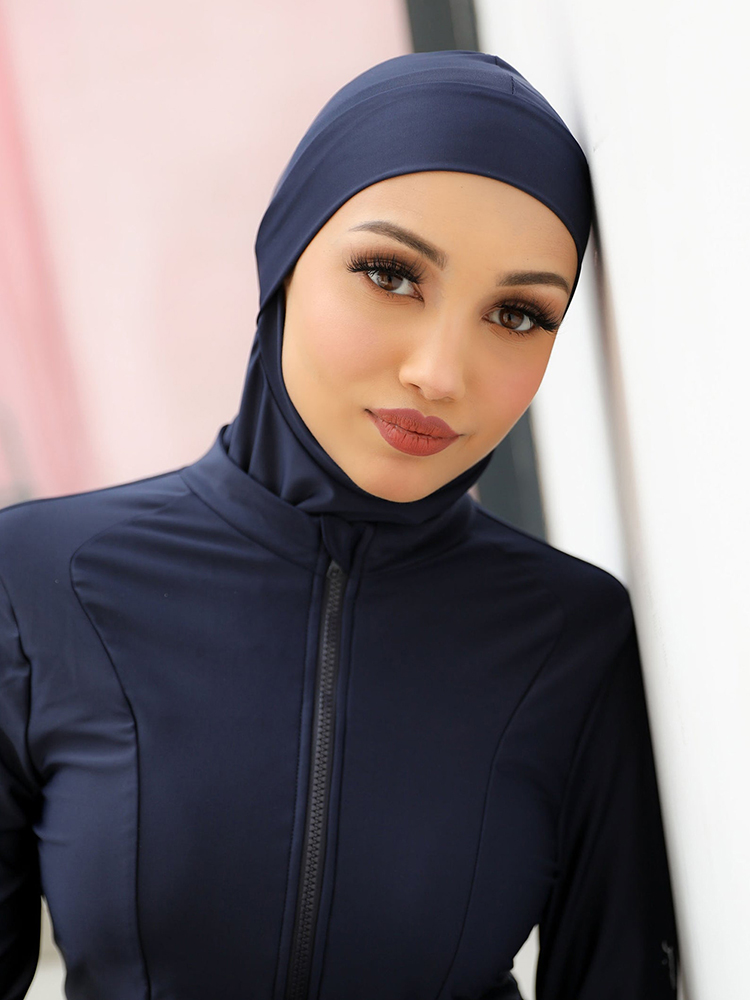 Muslim Plain Swim Bathing Hija - Summer Clothing Hijab recension och pris