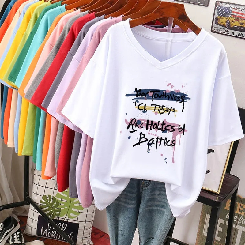 Plus Size 6XL 150KG Summer Let - Summer Clothing Cartoon recension och pris