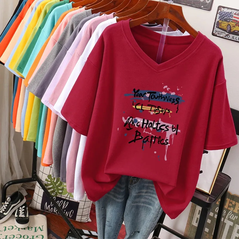 Plus Size 6XL 150KG Summer Let - Summer Clothing Cartoon recension och pris