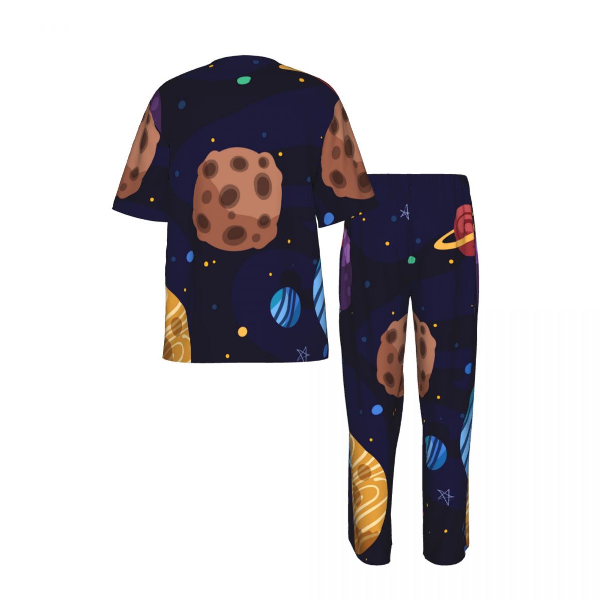 Men Pajamas Suit Short Sleeved - Summer Clothing Cartoon recension och pris