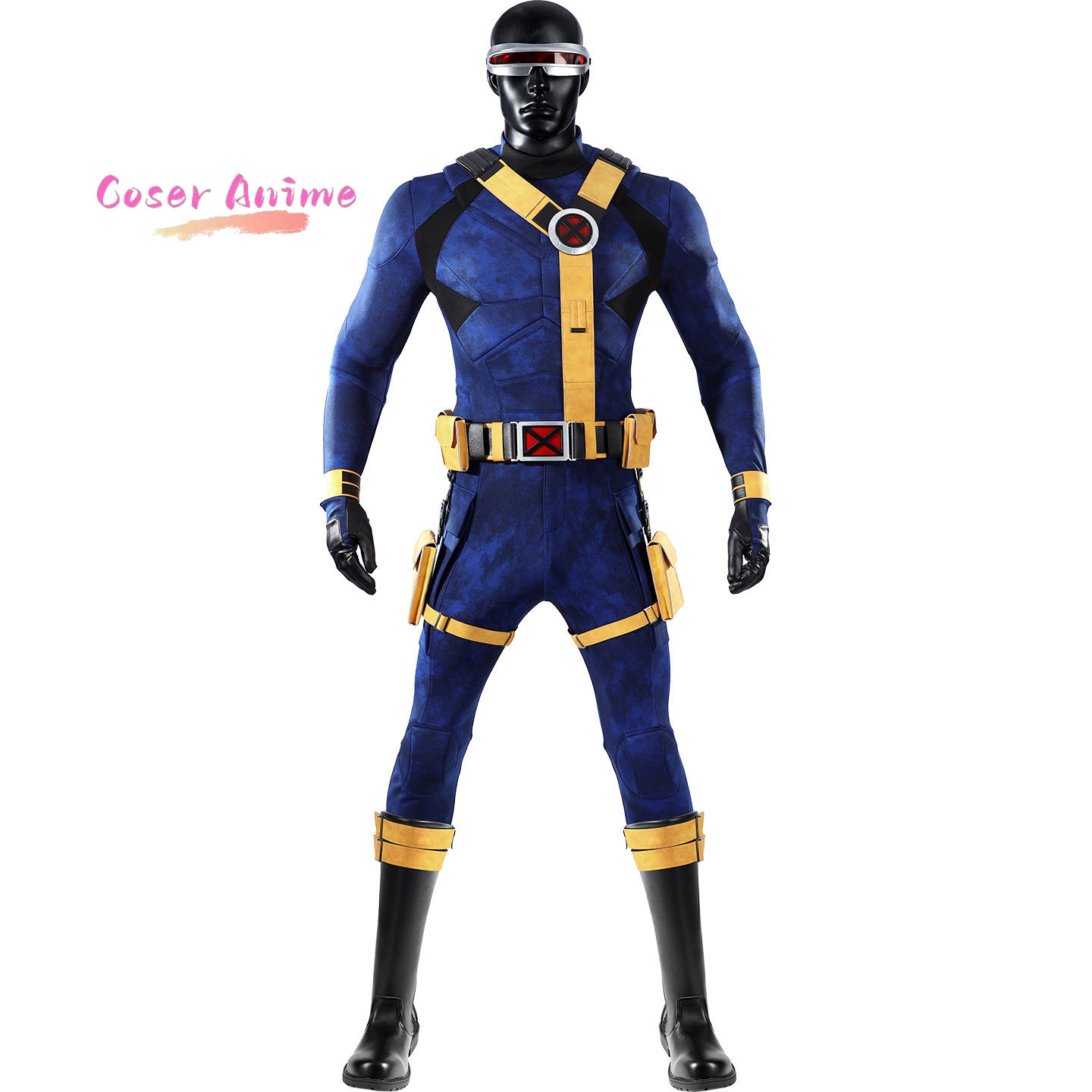 Scott Summers Cyclops Cosplay  - Summer Clothing Cartoon recension och pris