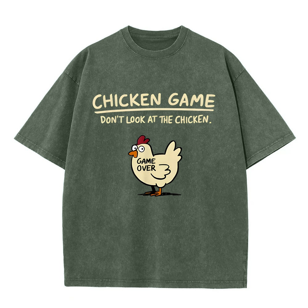 Funny T-Shirt Chicken Game Don - Summer Games Clothing Brand recension och pris