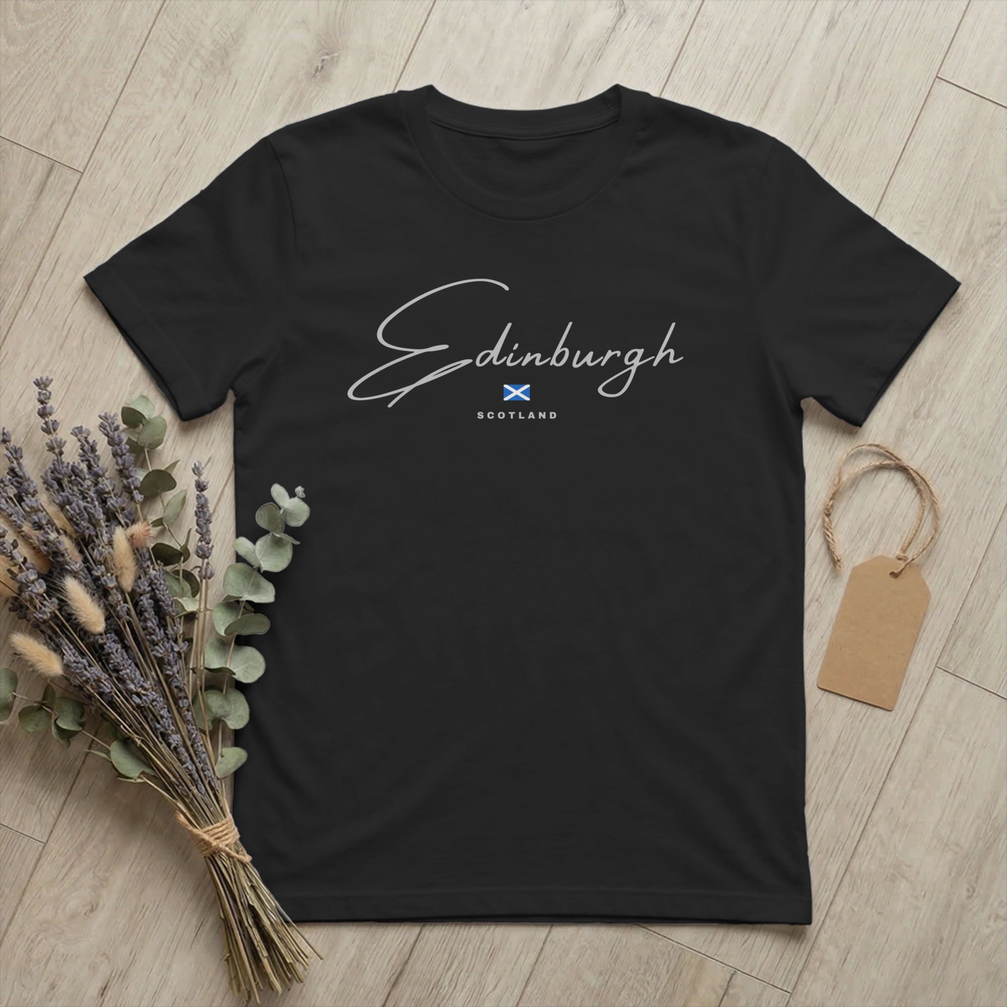 Men T-Shirt Edinburgh Scotland - Summer Clothing Edinburgh recension och pris