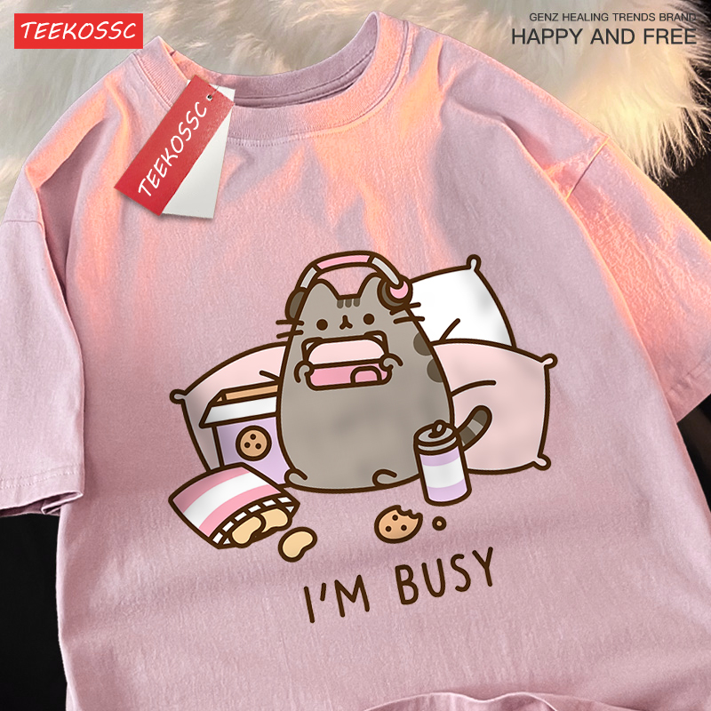 Sorry I'M Busy Cat Playing Gam - Summer Games Clothing Brand recension och pris