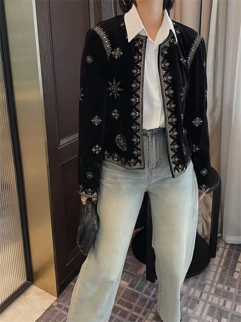 Fashion Embroidered Black Jack - Crew Clothing Summer Jacket recension och pris