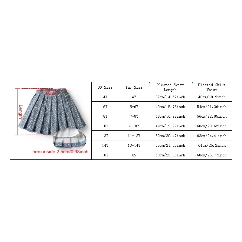 Princess Pleated Skirts for Ki - Summer Clothing Boutiques recension och pris