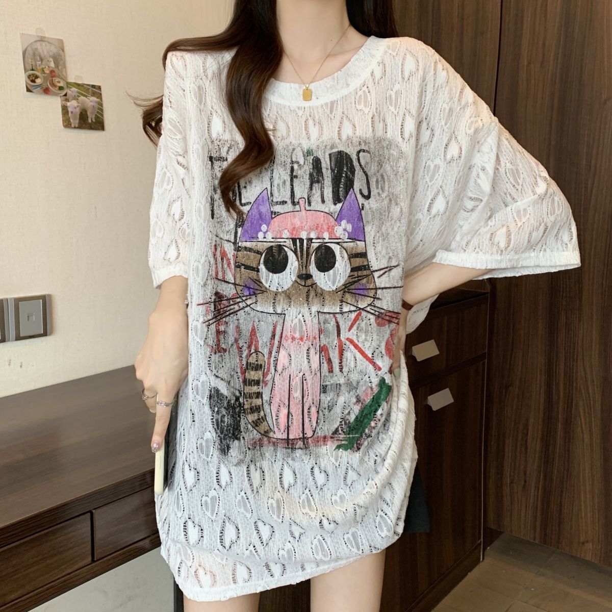 Large size women's clothing sp - Summer Clothing Cartoon recension och pris