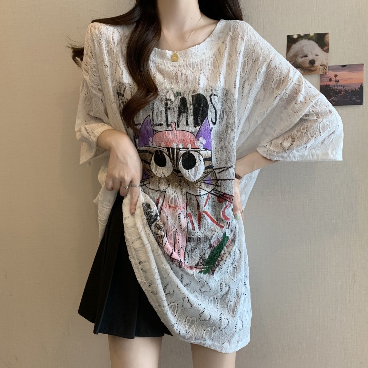 Large size women's clothing sp - Summer Clothing Cartoon recension och pris