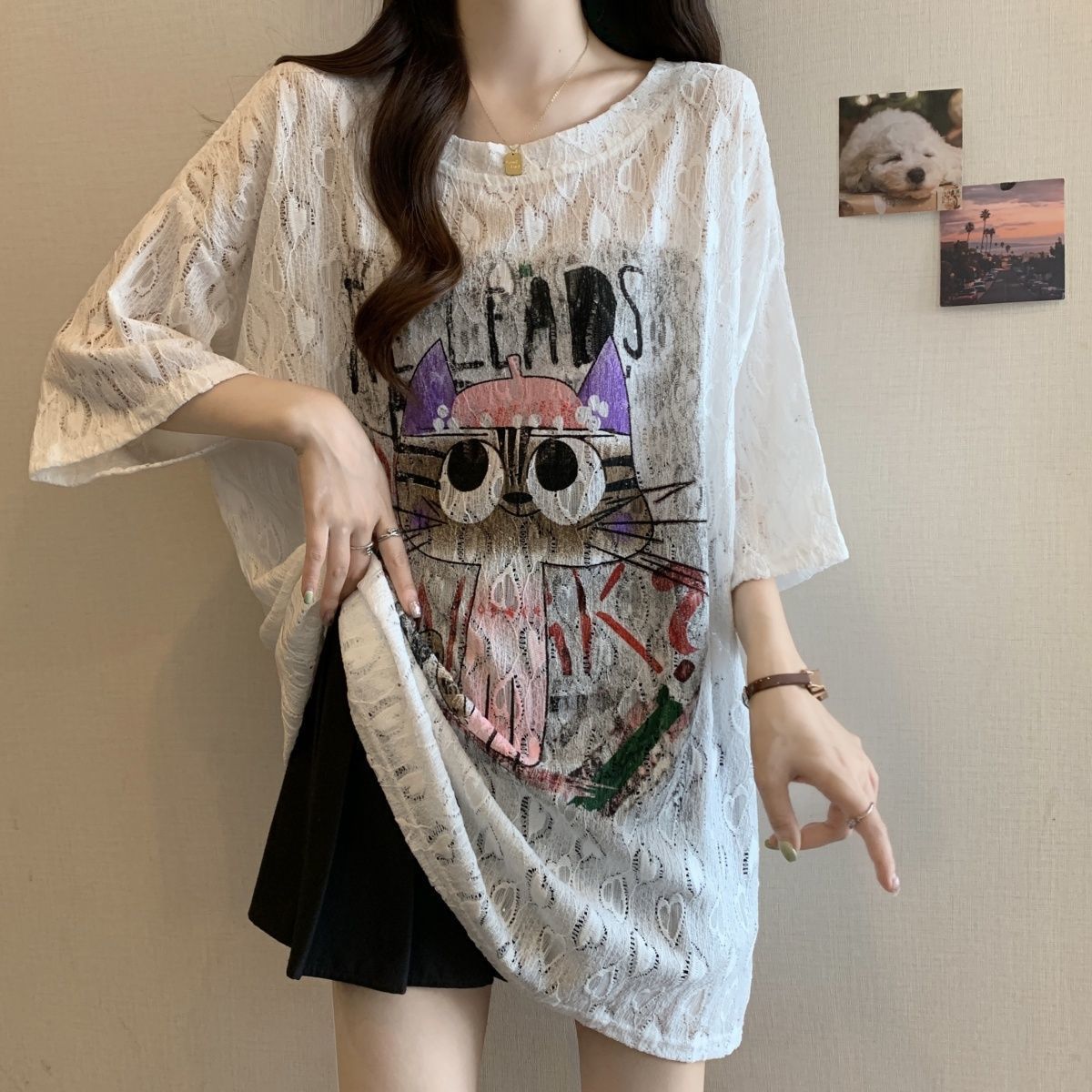Large size women's clothing sp - Summer Clothing Cartoon recension och pris