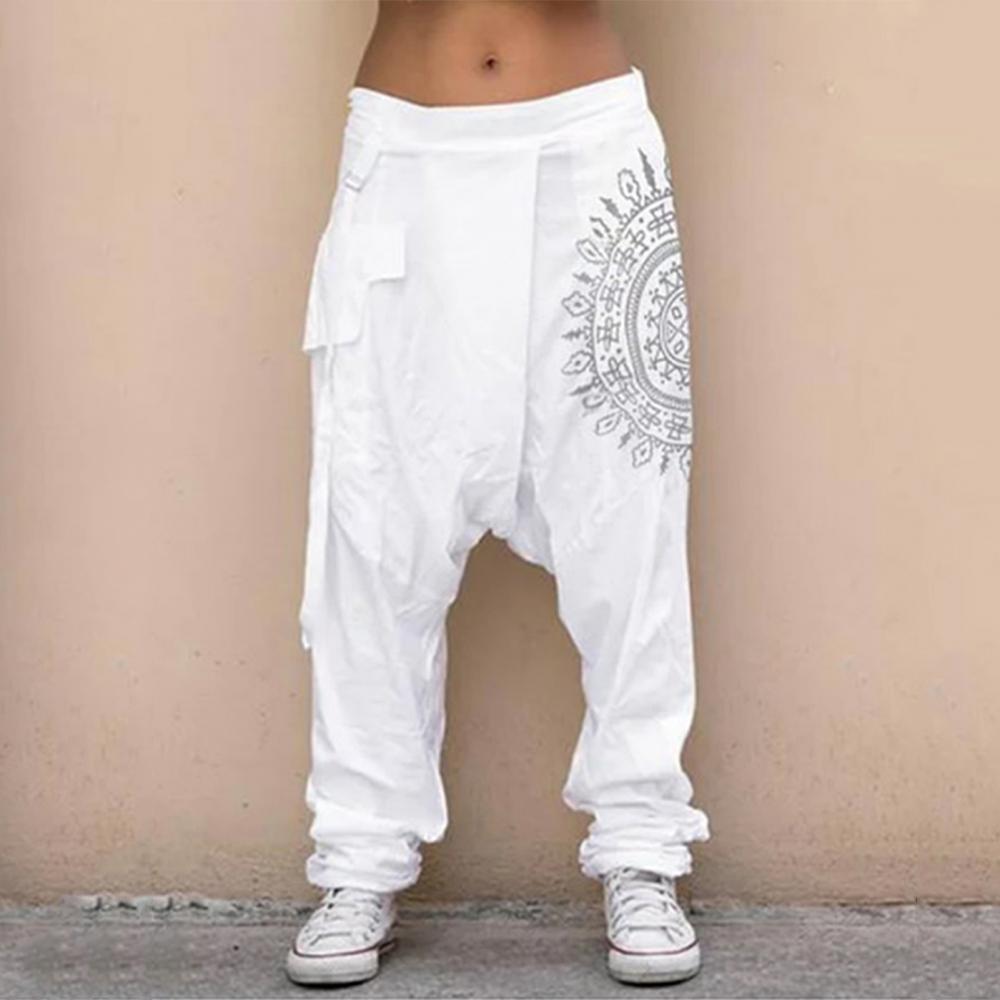 Retro Printed Women Loose Pant - Summer Clothing Drop recension och pris