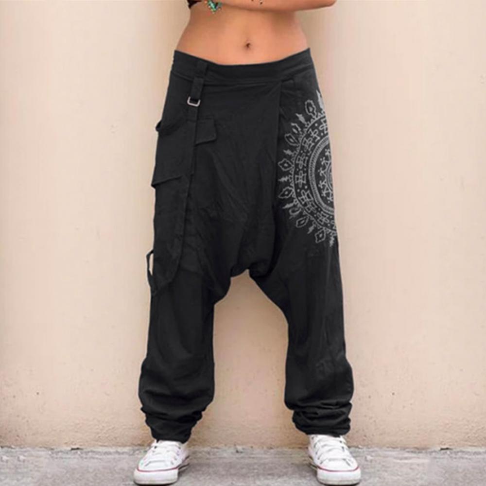 Retro Printed Women Loose Pant - Summer Clothing Drop recension och pris