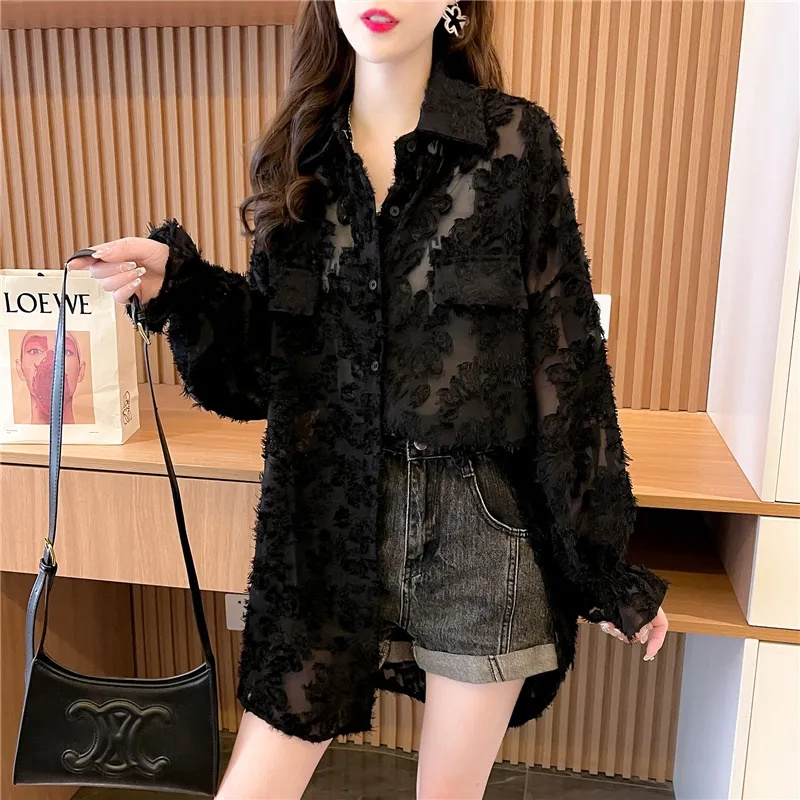 Female Korean Loose Lace Sun P - Summer Clothing Drop recension och pris