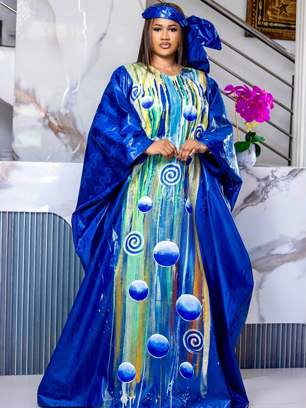 Plus Size African Long Dress F - Summer Clothing Hijab recension och pris
