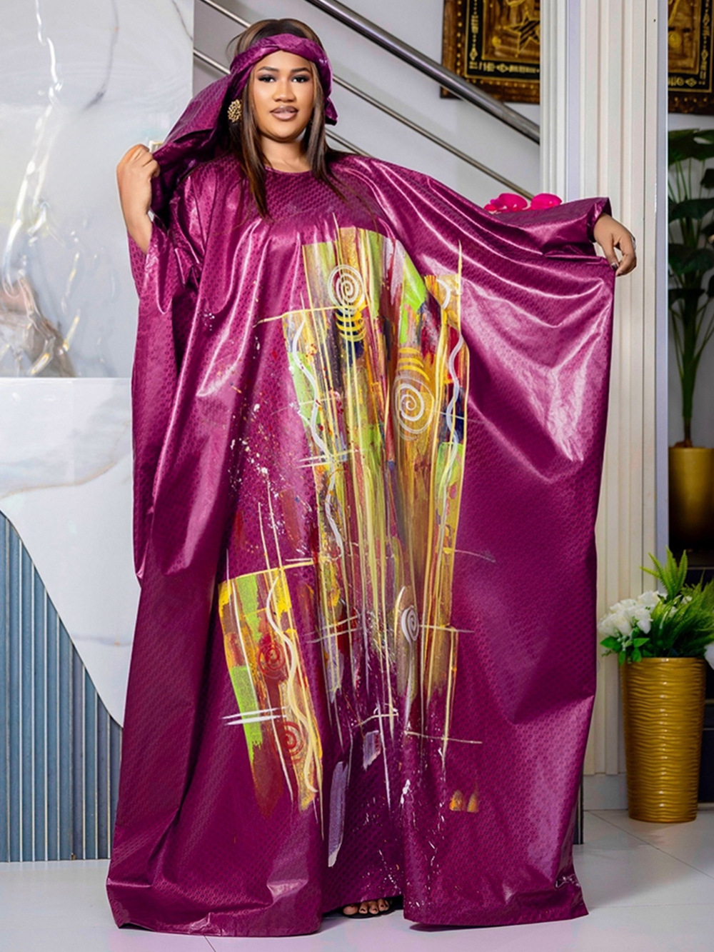Plus Size African Long Dress F - Summer Clothing Hijab recension och pris