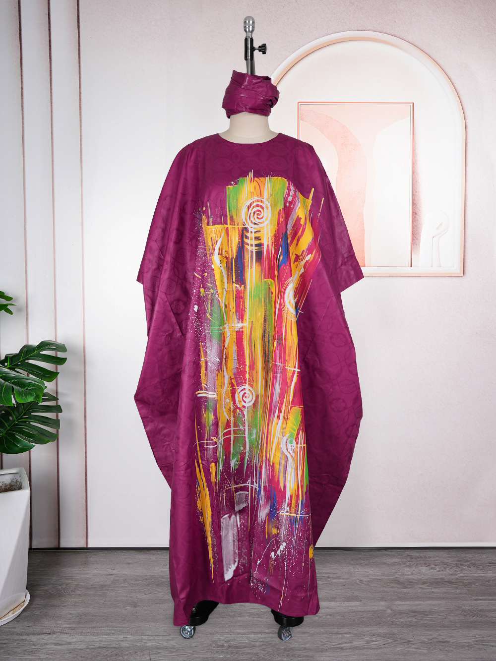Plus Size African Long Dress F - Summer Clothing Hijab recension och pris