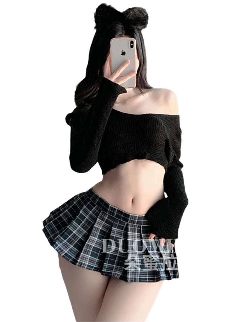 Cute Uniform Set Sexy And Cute - Summer Clothing Juniors recension och pris
