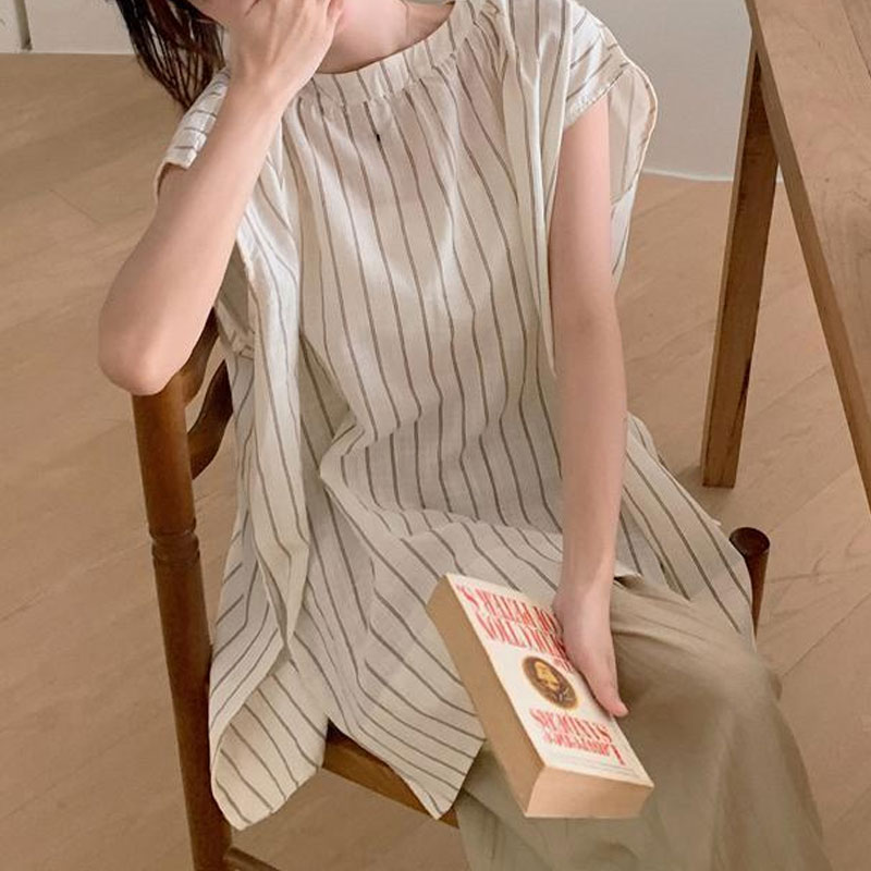 Casual  Striped Blouse Women's - Summer Clothing Drop recension och pris