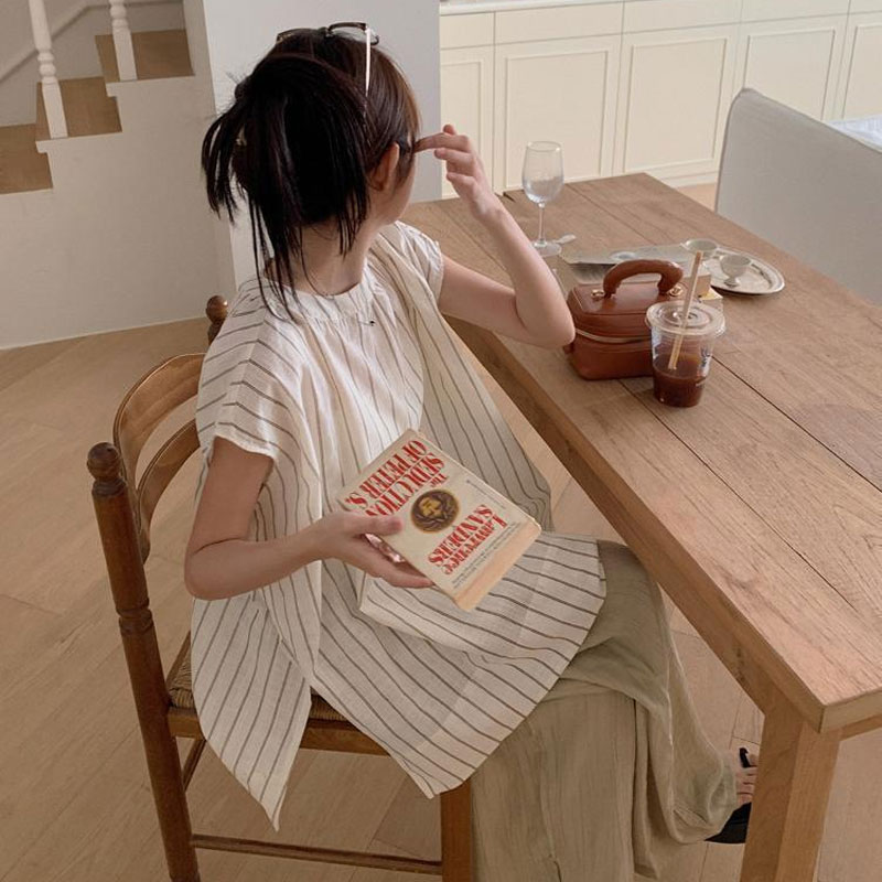 Casual  Striped Blouse Women's - Summer Clothing Drop recension och pris